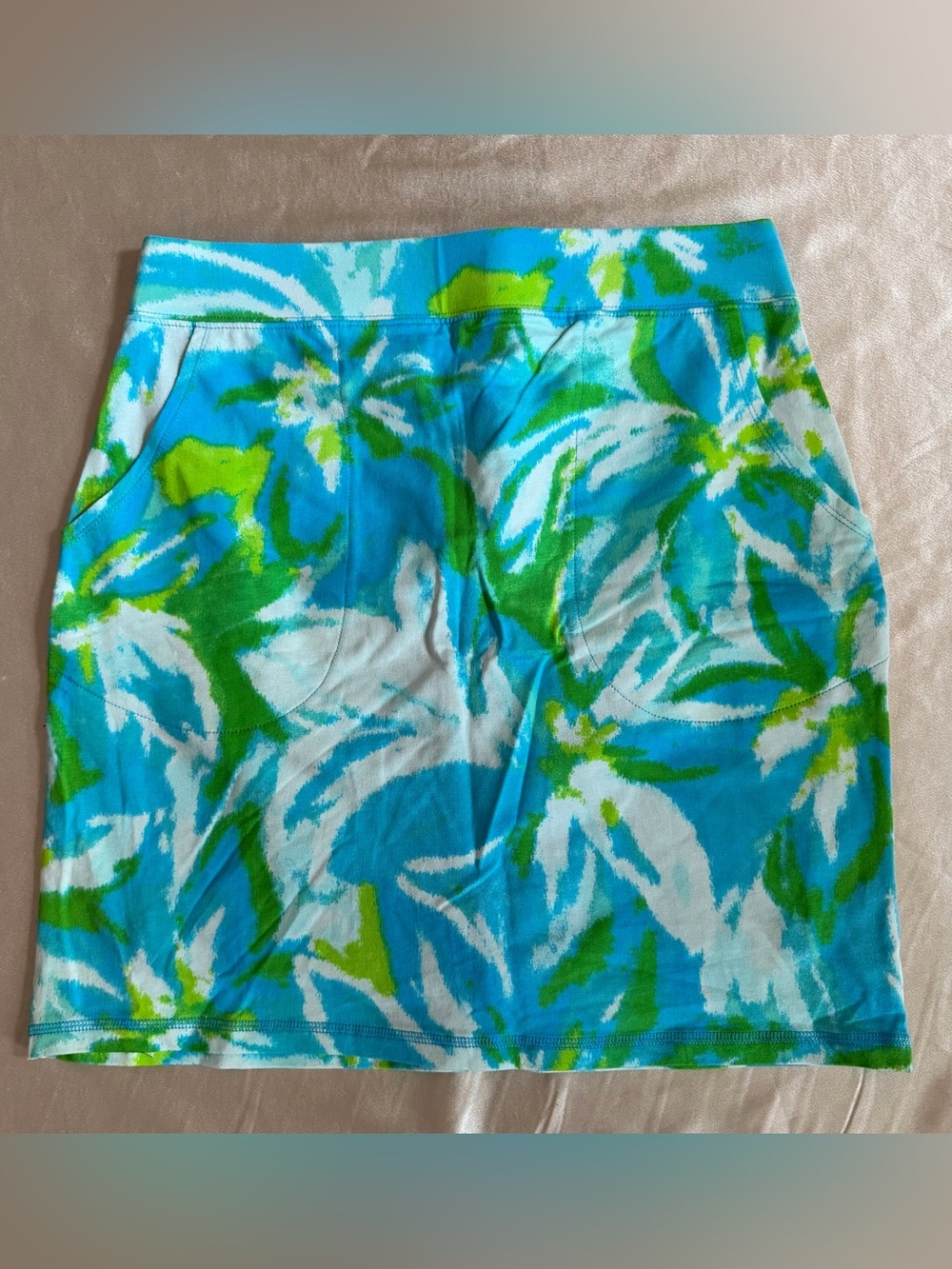 Belle by Kim Gravel Tall Preppy French Terry Skort Size ST(tall) A683200
